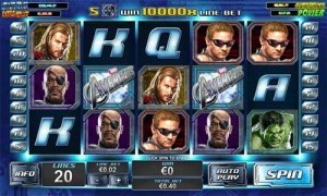 online casino game avengers