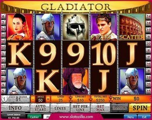online casino game gladiator
