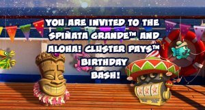 netent birthday bash spinata grande and aloha cluster pays