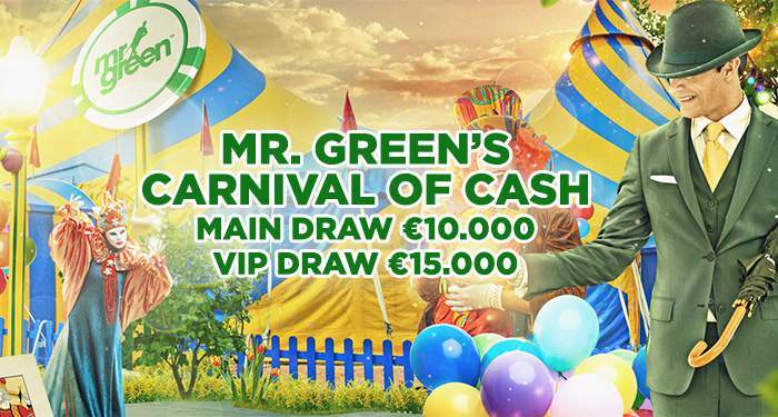 mr green carnival of cash