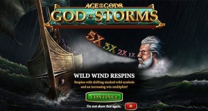 age of gods god of storms progressive slot by playtech