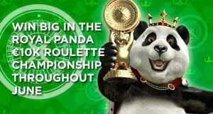 win 10.000 euro in the royal panda roulette tournament