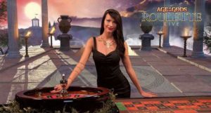 age of gods live roulette by playtech