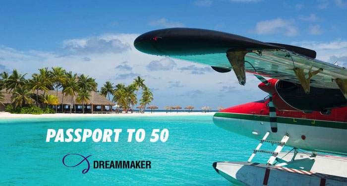 dreammaker most expensive holiday PASSPORT TO 50