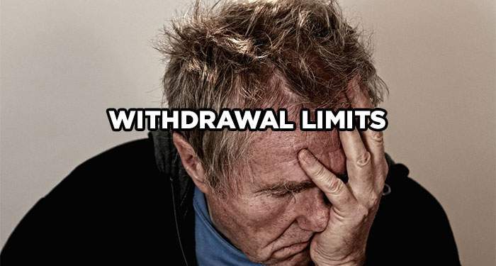 withdrawal limits at online casinos