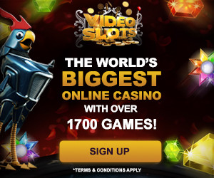 welcome bonus videoslots casino