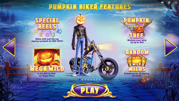 lucky halloween slot features red tiger
