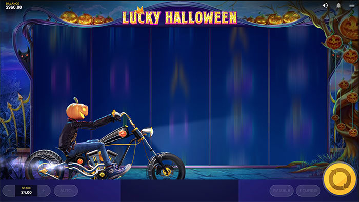 lucky halloween slot pumpkin rider