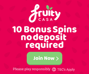 fruity casa casino welcome bonus